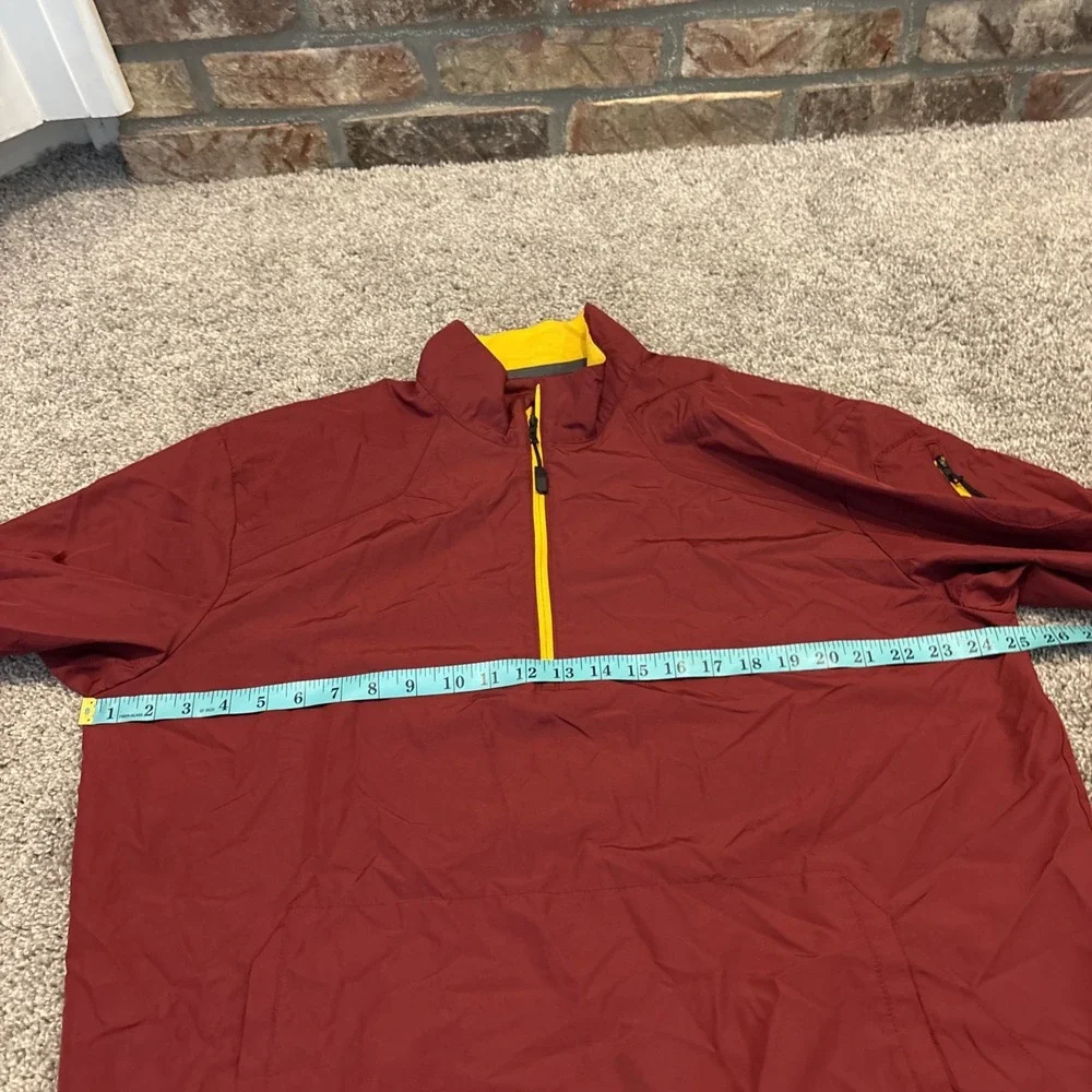 Nike Storm-Fit 1/4 Zip Windbreaker Pullover Jacket Mens Med Red Florida State?